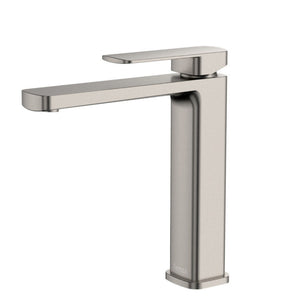 FIENZA TONO BASIN MIXER 207MM BRUSHED NICKEL