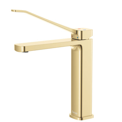 FIENZA TONO CARE BASIN MIXER 207MM URBAN BRASS