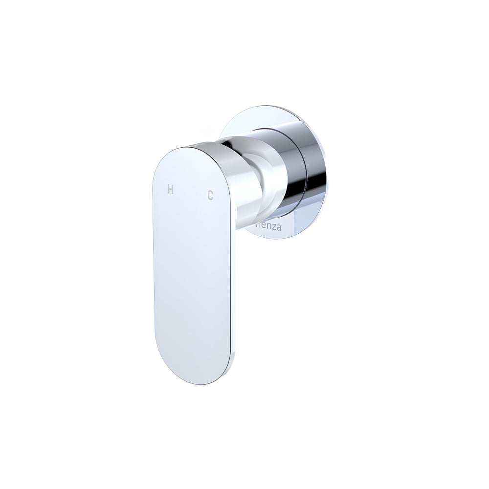 FIENZA EMPIRE SLIM LEAD FREE WALL MIXER ROUND PLATE CHROME