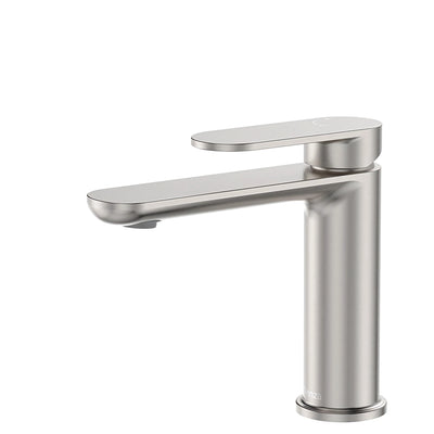 FIENZA EMPIRE SLIM BASIN MIXER 153MM BRUSHED NICKEL