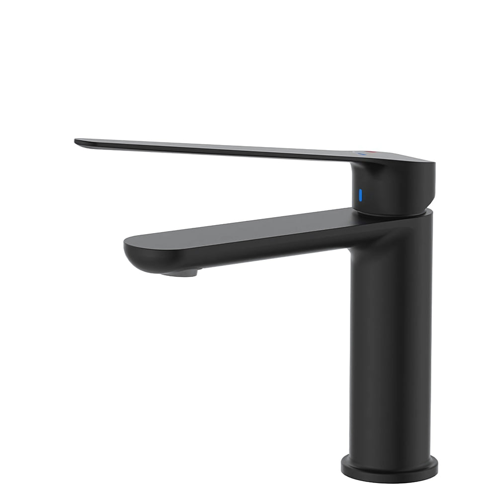 FIENZA EMPIRE CARE BASIN MIXER 182MM MATTE BLACK