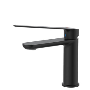 FIENZA EMPIRE CARE BASIN MIXER 182MM MATTE BLACK