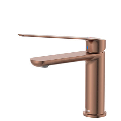 FIENZA EMPIRE CARE BASIN MIXER 182MM BRUSHED COPPER