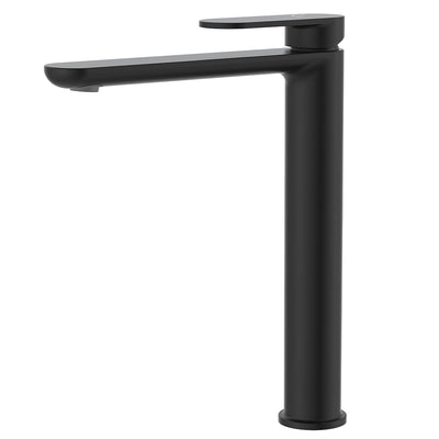 FIENZA EMPIRE SLIM TALL BASIN MIXER 283MM MATTE BLACK