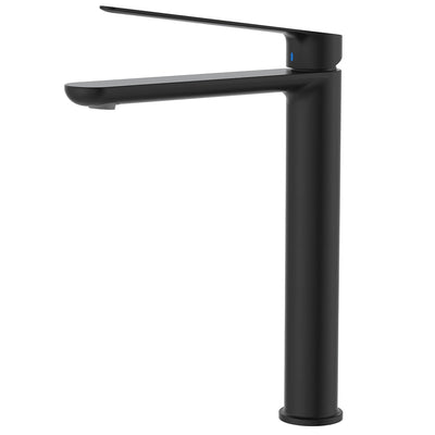 FIENZA EMPIRE CARE TALL BASIN MIXER 260MM MATTE BLACK