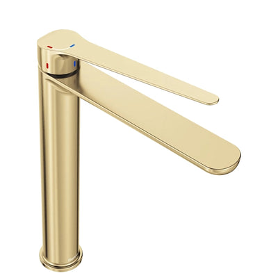 FIENZA EMPIRE CARE TALL BASIN MIXER 260MM URBAN BRASS