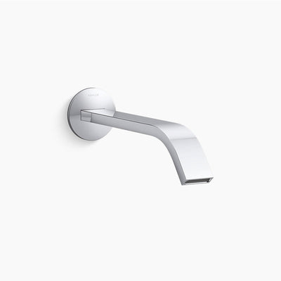 KOHLER COMPONENTS WALL MOUNT RIBBON BASIN SPOUT 245MM CHROME