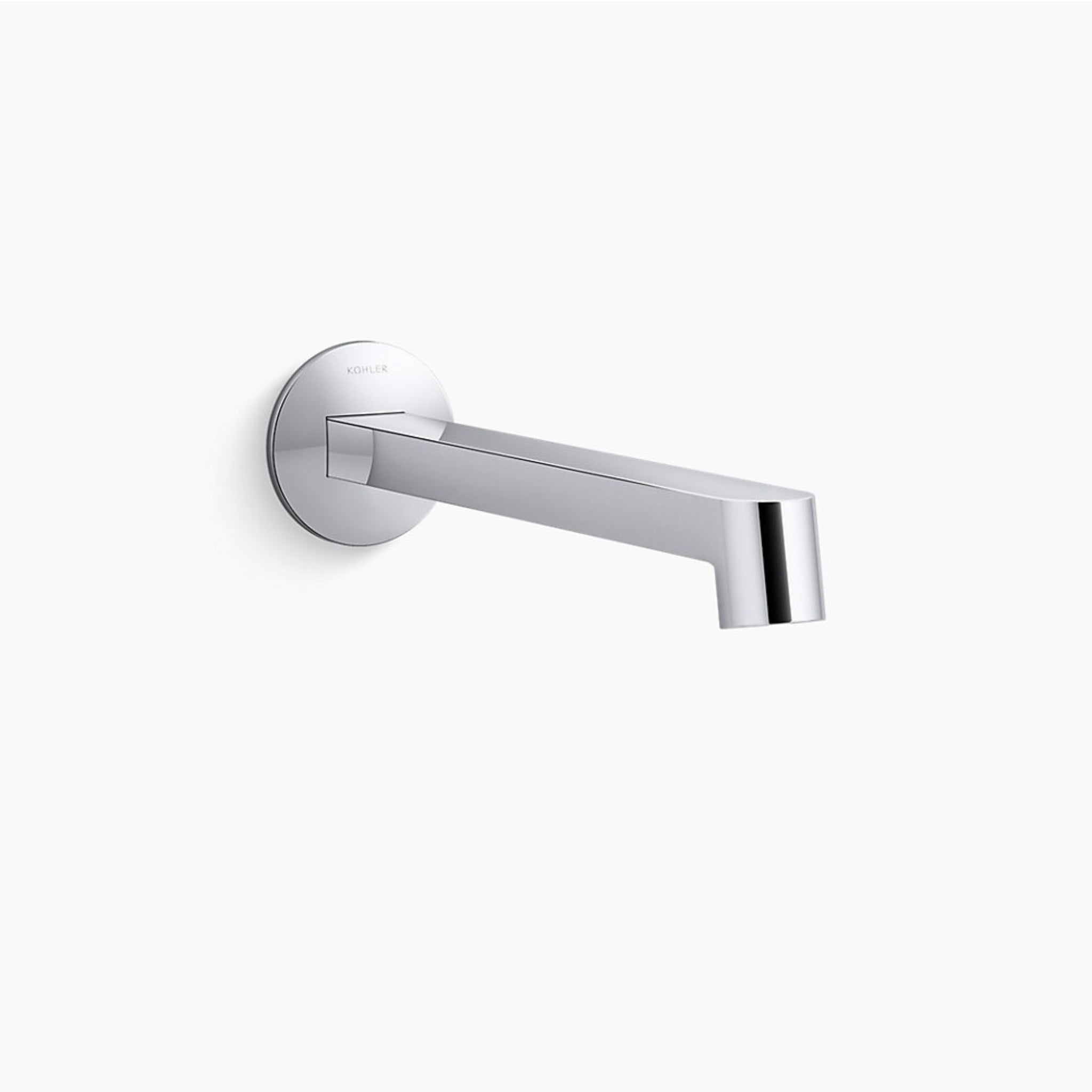 KOHLER COMPONENTS WALL MOUNTED BATH SPOUT ROW TRIM CHROME