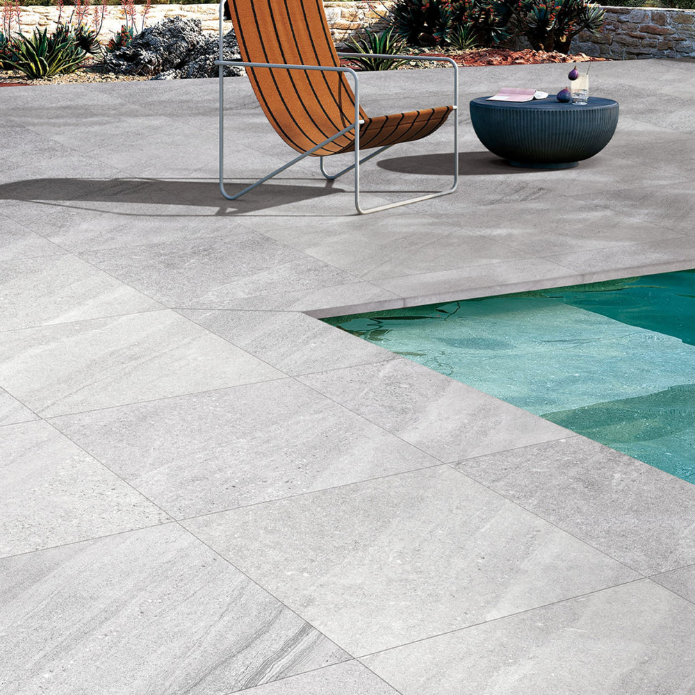 MUSES CREST IVORY FELLTEC 600X600MM SQUARE PAVER (PER BOX)