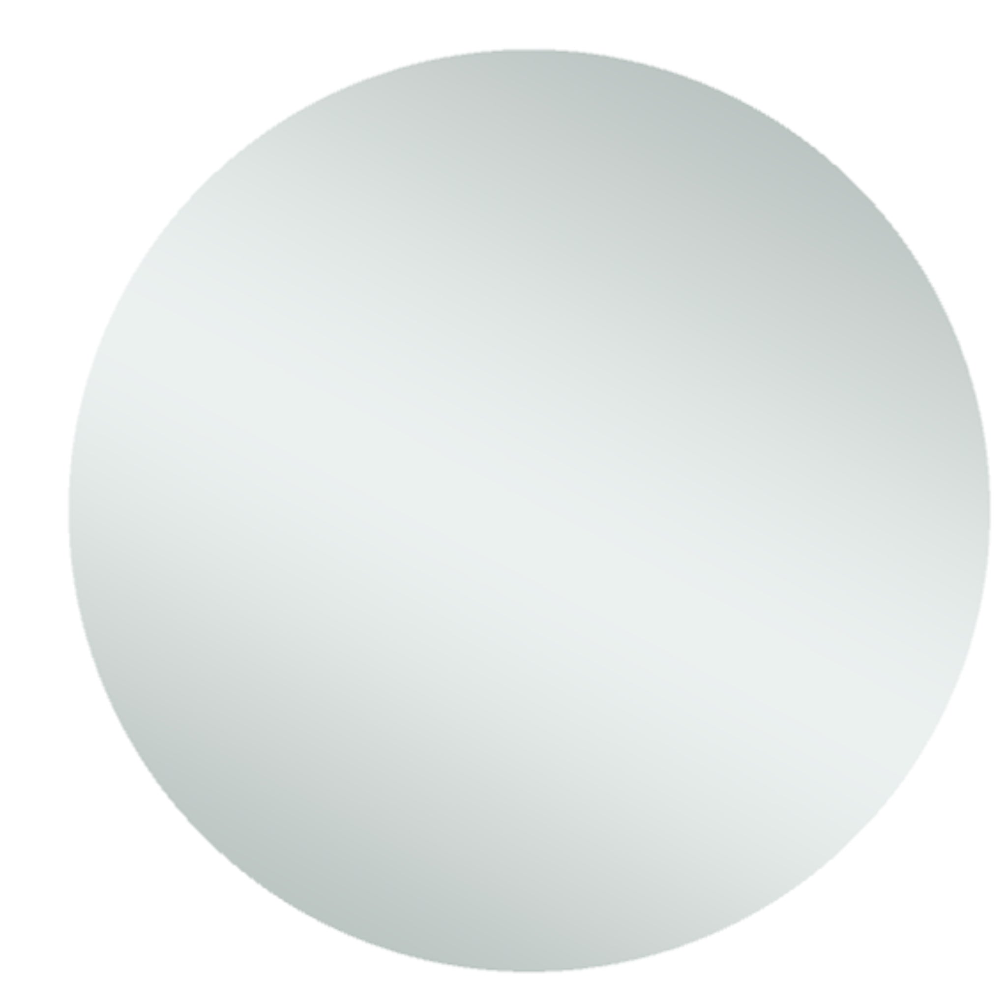 THERMOGROUP ABLAZE RIO FRAMELESS ROUND POLISHED EDGE MIRROR 700MM
