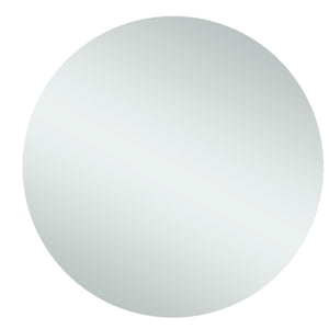 THERMOGROUP ABLAZE RIO FRAMELESS ROUND POLISHED EDGE MIRROR WITH DEMISTER 700MM