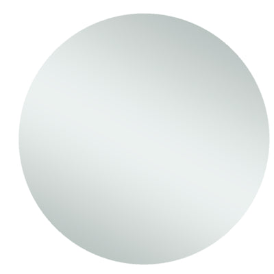 THERMOGROUP ABLAZE RIO FRAMELESS ROUND POLISHED EDGE MIRROR WITH DEMISTER 700MM