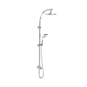 KOHLER RAIN DUET ROUND HEAD SHOWER SYSTEM CHROME