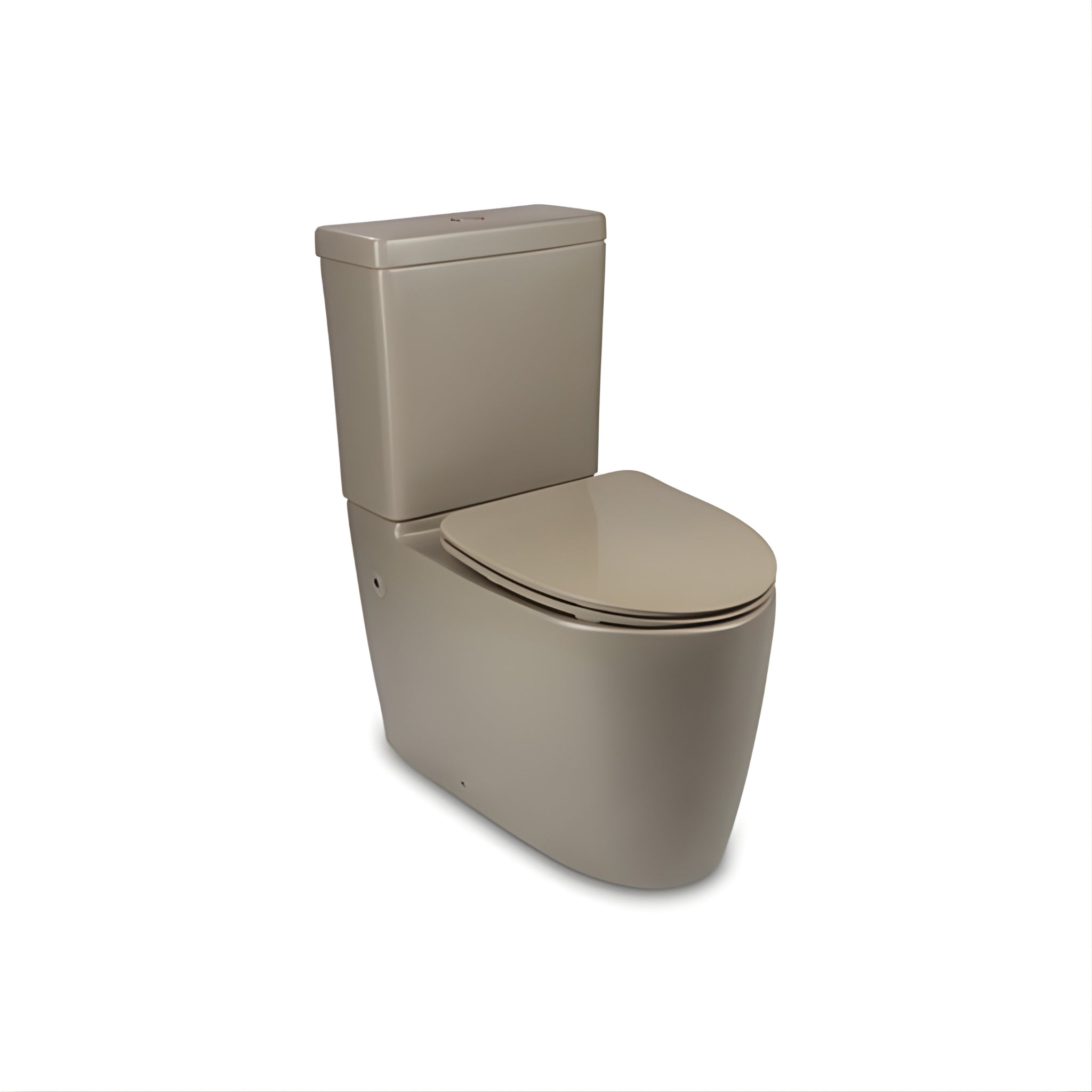 KOHLER GRANDE RIMLESS BACK-TO-WALL TOILET SUITE WITH SLIM SEAT CASHMERE