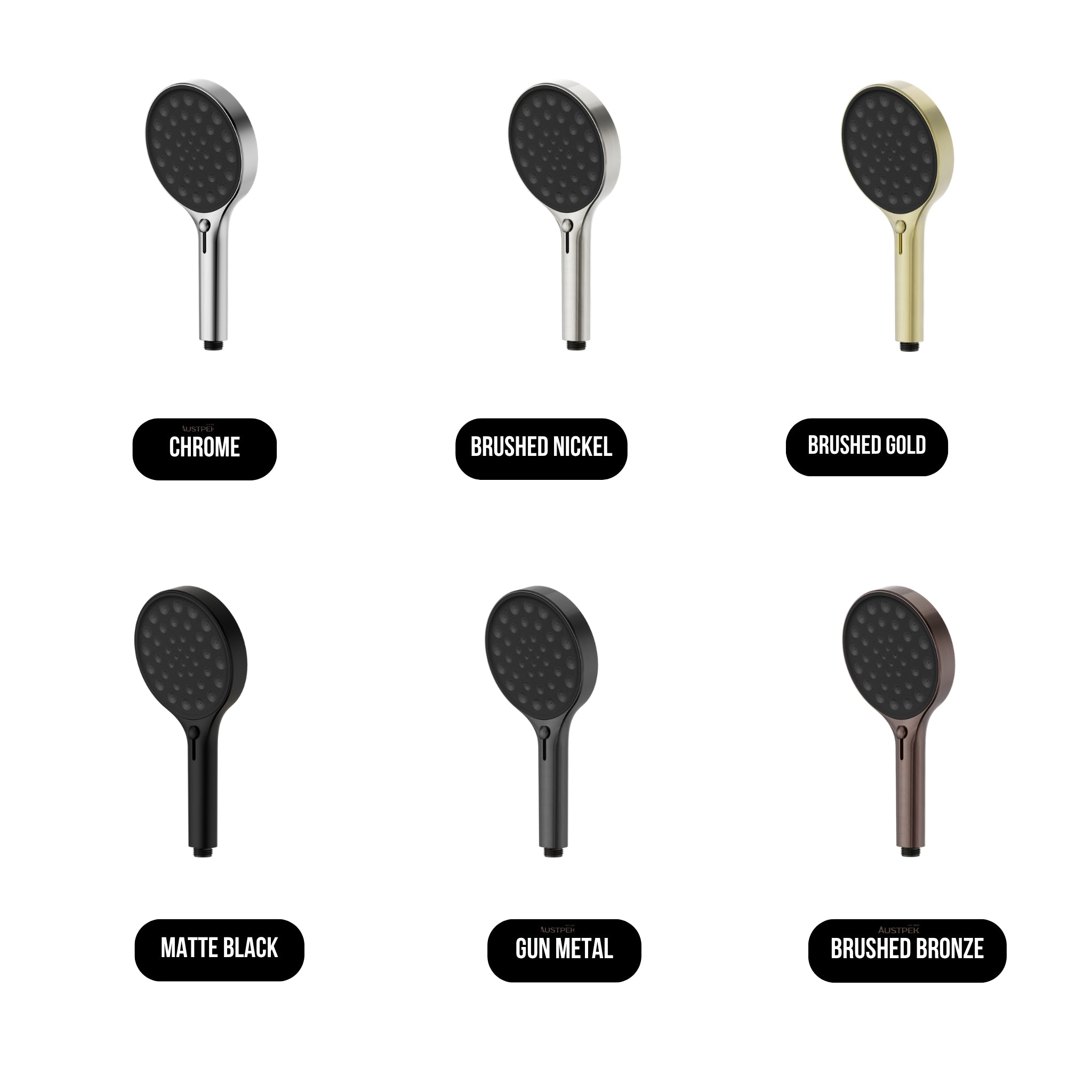 NERO SERENITY HAND SHOWER 273MM BRUSHED GOLD