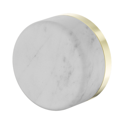 NERO SERENITY PROGRESSIVE SHOWER MIXER WITH CARRARA HANDLE BRUSHED GOLD