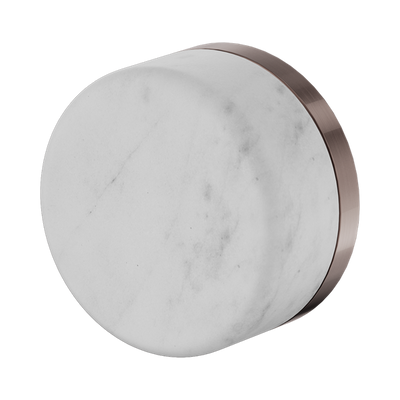 NERO SERENITY PROGRESSIVE SHOWER MIXER WITH CARRARA HANDLE BRUSHED BRONZE