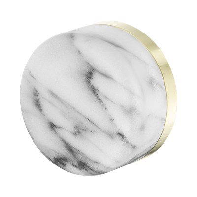 NERO SERENITY PROGRESSIVE SHOWER MIXER WITH ARABESCATO CORCHIA HANDLE BRUSHED GOLD