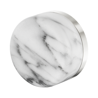 NERO SERENITY PROGRESSIVE SHOWER MIXER WITH ARABESCATO CORCHIA HANDLE BRUSHED NICKEL