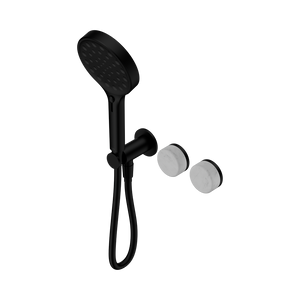NERO SERENITY PROGRESSIVE SHOWER SYSTEM WITH CARRARA HANDLE AND SERENITY HAND SHOWER MATTE BLACK