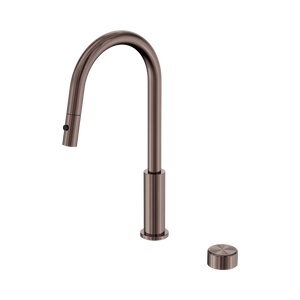 NERO SERENITY PROGRESSIVE PULL OUT KITCHEN SET WITH METAL HANDLE 433MM BRUSHED BRONZE