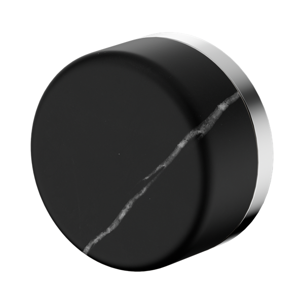 NERO SERENITY PROGRESSIVE SHOWER MIXER WITH MARQUINA BLACK HANDLE BRUSHED NICKEL