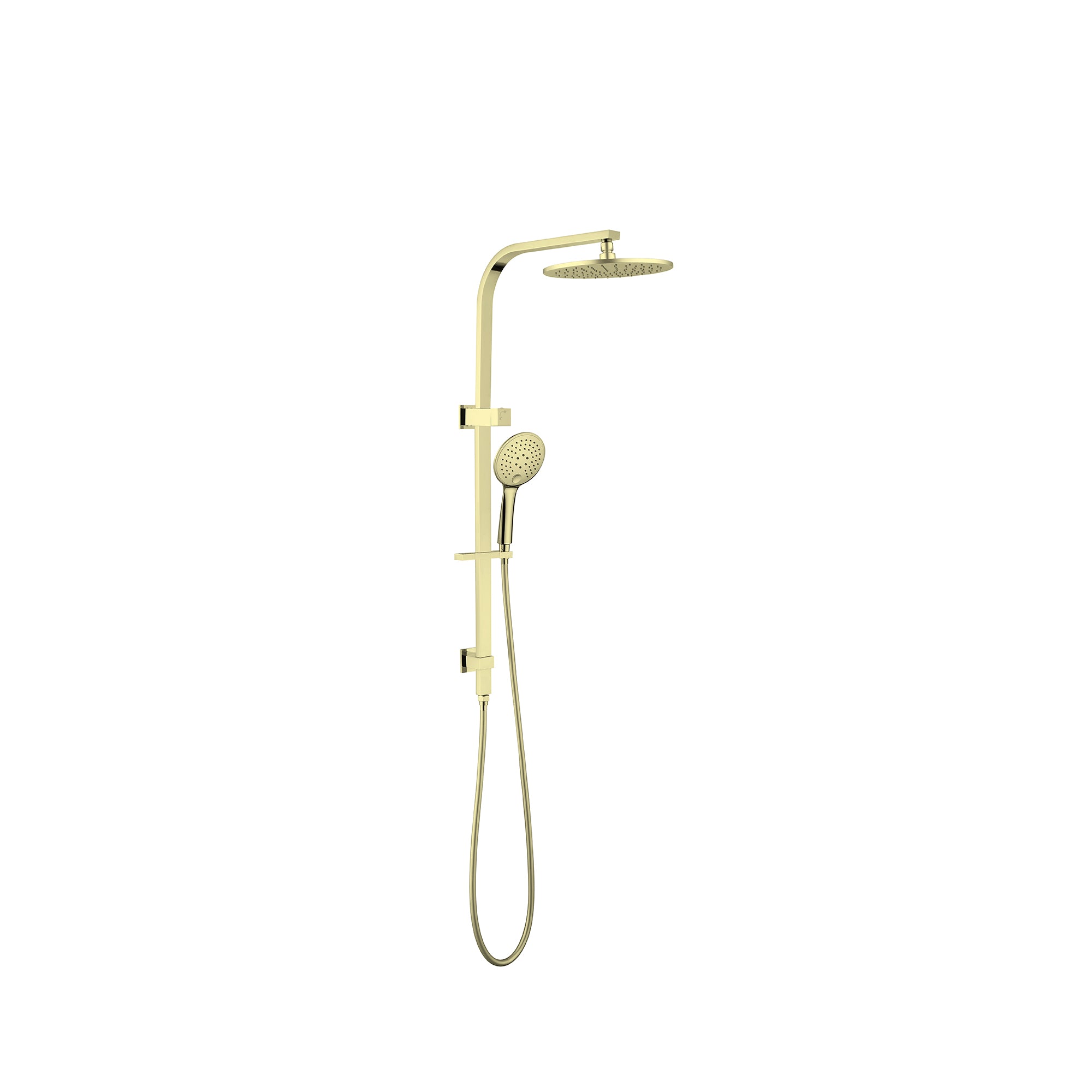 NERO BIANCA TWIN SHOWER BRUSHED GOLD