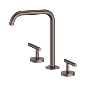 NERO MECCA LEVER BATH/KITCHEN SET EDGE SPOUT BRUSHED BRONZE