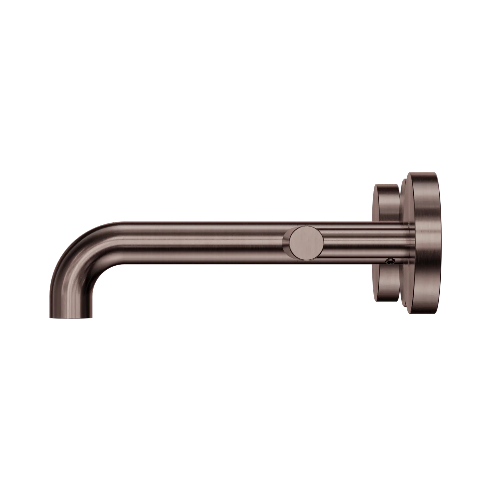 NERO MECCA LEVER WALL BASIN/BATH SET 160MM SPOUT BRUSHED BRONZE
