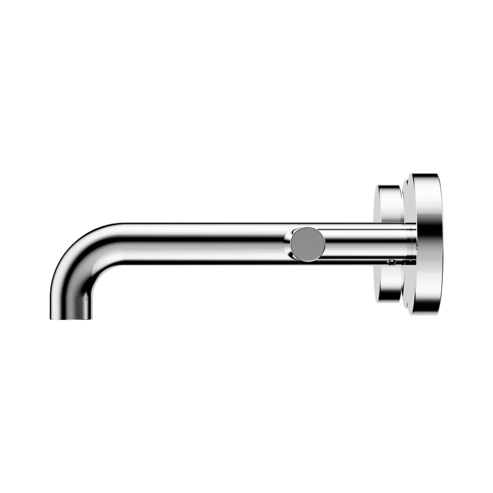 NERO MECCA LEVER WALL BASIN/BATH SET 160MM SPOUT CHROME
