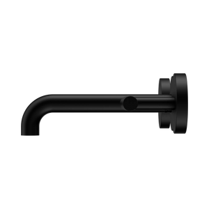 NERO MECCA LEVER WALL BASIN/BATH SET 160MM SPOUT MATTE BLACK