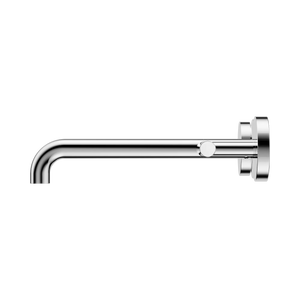 NERO MECCA LEVER WALL BASIN/BATH SET 220MM SPOUT CHROME