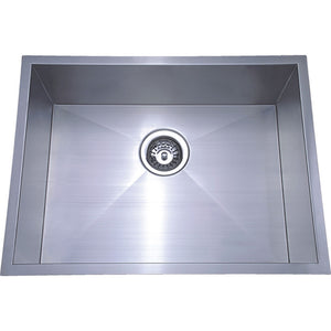 IKON ROSA SINGLE BOWL ABOVE / UNDERMOUNT SINK STAINLESS STEEL 540MM