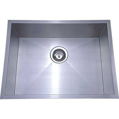 IKON ROSA SINGLE BOWL ABOVE / UNDERMOUNT SINK STAINLESS STEEL 540MM