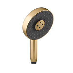 KOHLER STATEMENT 3-FUNCTION HANDSHOWER HEAD ROUND 232MM BRUSHED BRASS