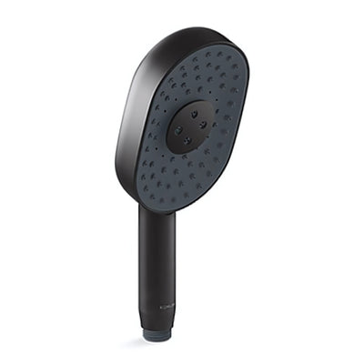 KOHLER STATEMENT 3-FUNCTION HANDSHOWER HEAD OVAL 243MM MATTE BLACK