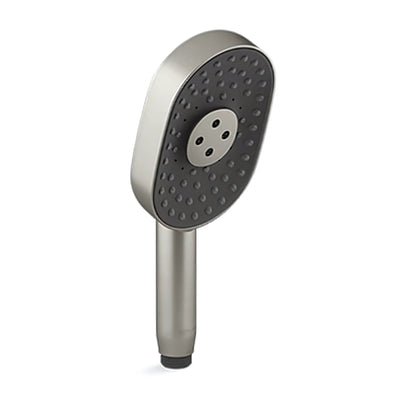 KOHLER STATEMENT 3-FUNCTION HANDSHOWER HEAD OVAL 243MM BRUSHED NICKEL