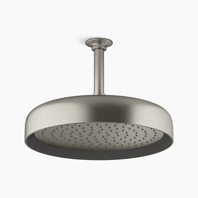 KOHLER STATEMENT SINGLE FUNCTION RAINHEAD ROUND 303MM BRUSHED NICKEL