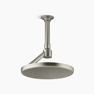 KOHLER STATEMENT RAINHEAD ROUND 225MM BRUSHED NICKEL
