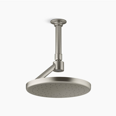 KOHLER STATEMENT RAINHEAD ROUND 225MM BRUSHED NICKEL