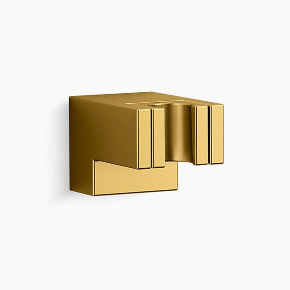 KOHLER STATEMENT WALL MOUNT HANDSHOWER HOLDER BRUSHED BRASS