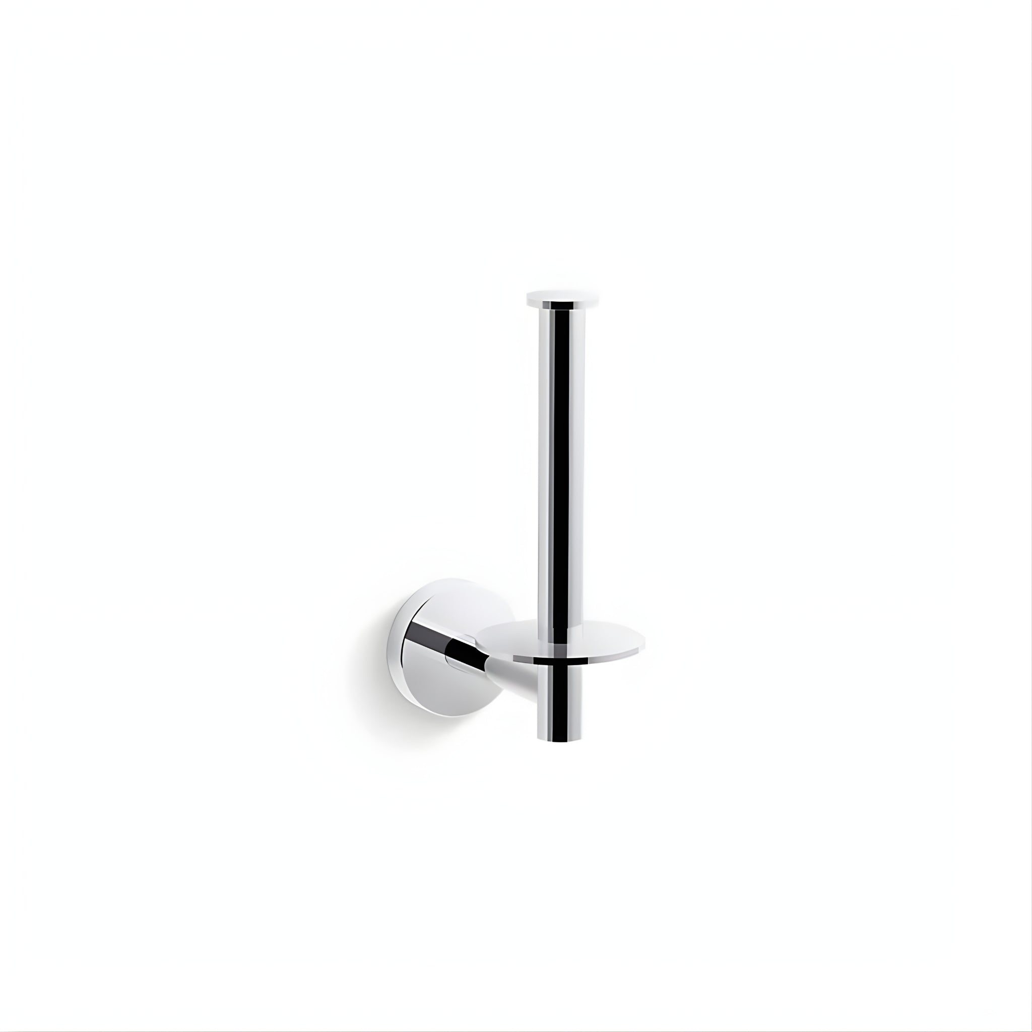 KOHLER ELATE VERTICAL TOILET ROLL HOLDER CHROME