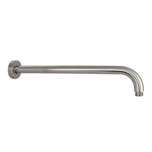 IKON ROUND HORIZONTAL SHOWER ARM 400MM STAINLESS STEEL