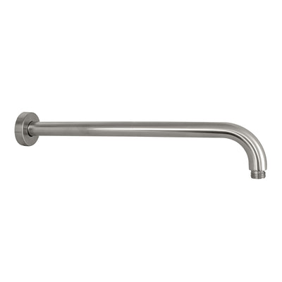 IKON ROUND HORIZONTAL SHOWER ARM 400MM STAINLESS STEEL