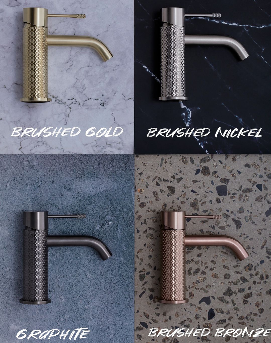 NERO OPAL BASIN MIXER 157MM BRUSHED BRONZE