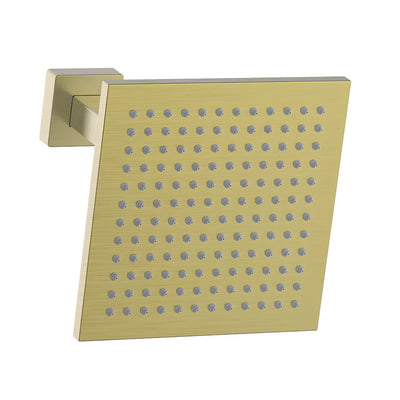 GARETH ASHTON SQUARE VERTICAL SHOWER 200MM BRUSHED BRASS