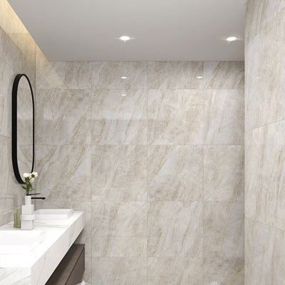 EVERSTONE EUROMARMO TAJ MAHAL HONED 600X600MM SQUARE TILE (PER BOX)