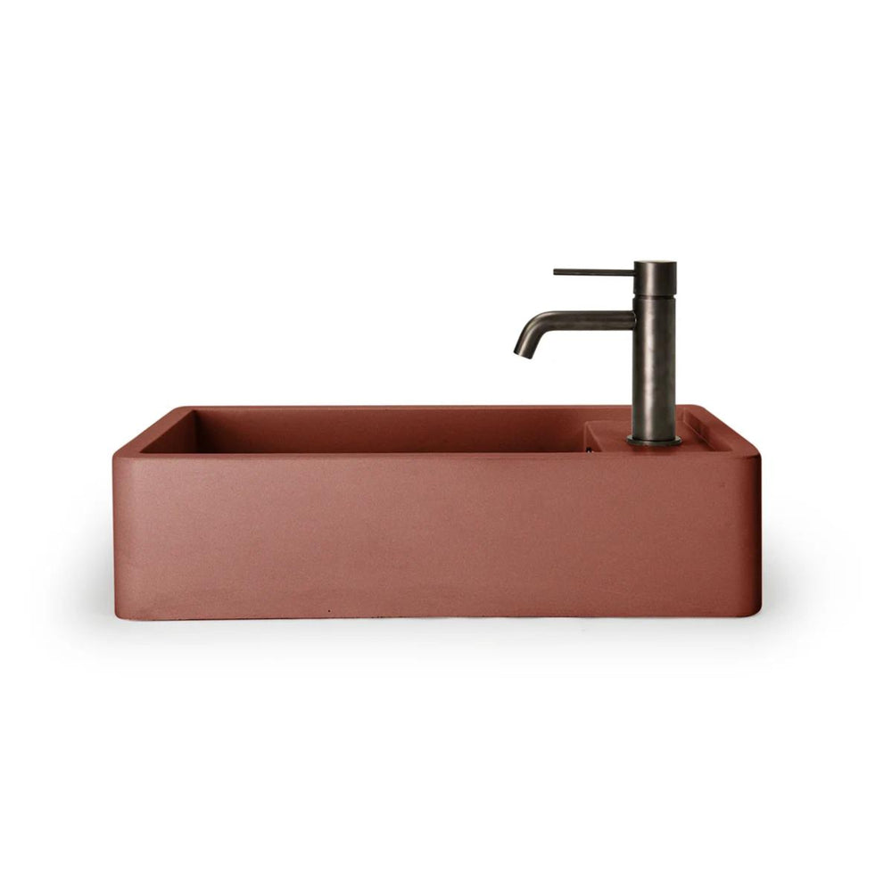 NOOD CO SHELF 01 ABOVE COUNTER / WALL HUNG BASIN MUSK 440MM