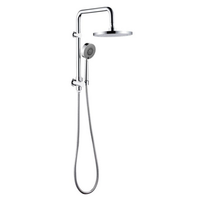 FIENZA ISABELLA TWIN HALF-RAIL SHOWER CHROME