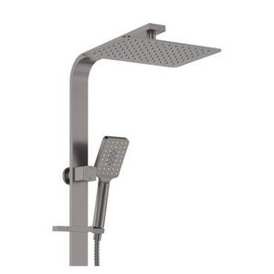 FIENZA TONO DELUXE TWIN SHOWER GUN METAL